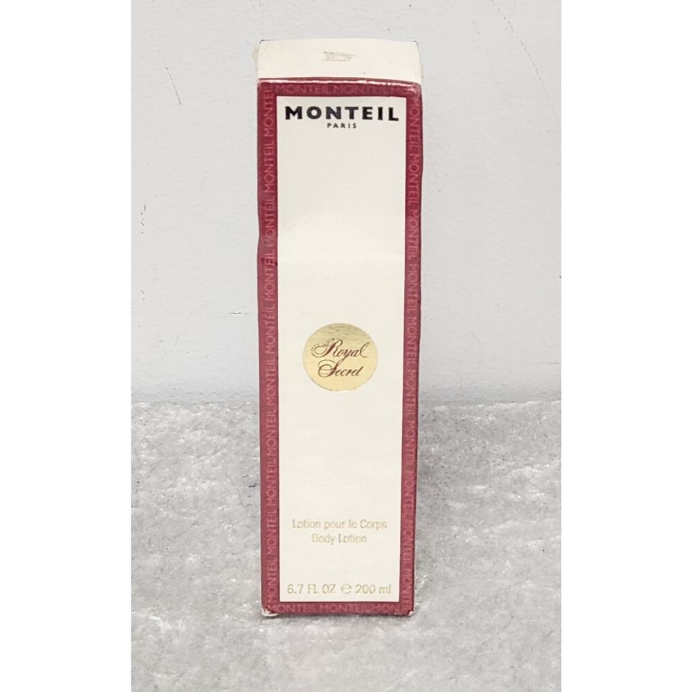 NWT MONTEIL Paris Royal Secret Body Lotion- 6.7 Fl oz/200 ml